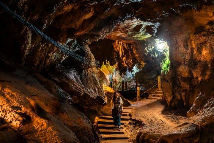 チェンダーオの終日洞窟山からの眺め