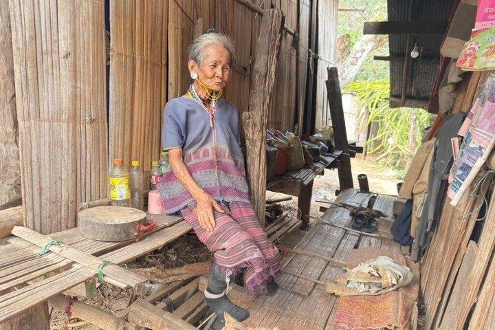 チェンダーオの終日洞窟山からの眺め