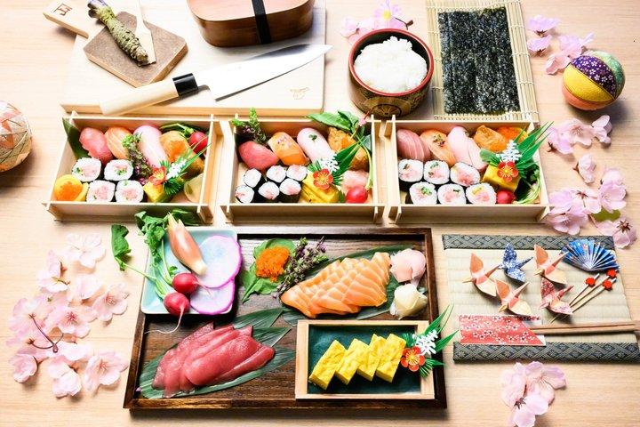 Tokyo: Tsukiji Fish Market Sushi Making – Beautiful Sushi Bento