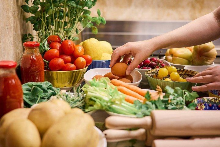ローマからのモンテプルチアーノ料理教室とワインテイスティング