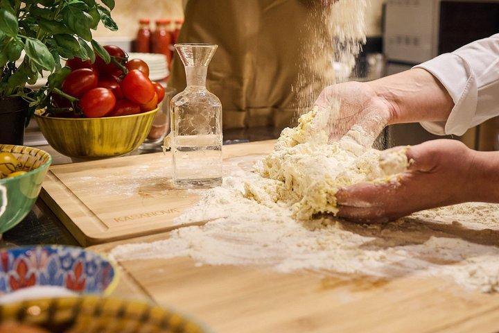 ローマからのモンテプルチアーノ料理教室とワインテイスティング