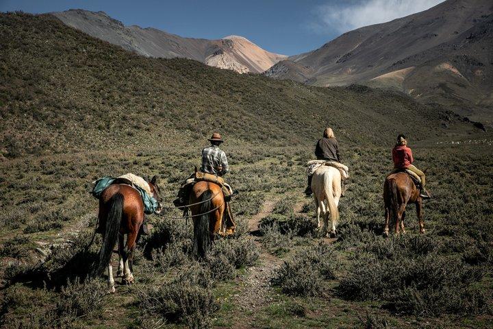 Horseback Riding in the Andes, gaucho experience & BBQ