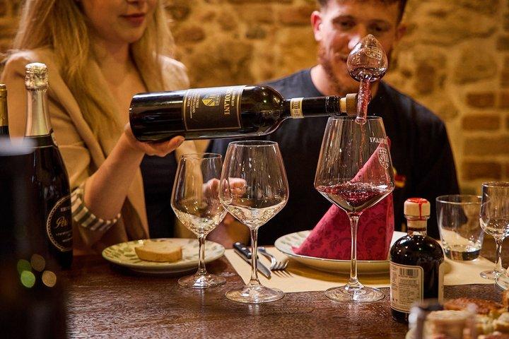 ローマからのモンテプルチアーノ料理教室とワインテイスティング