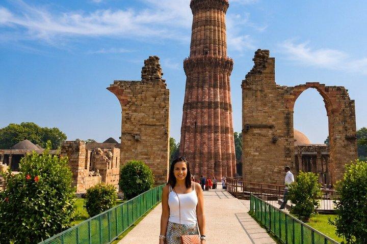 10 - 日帰りインドツアー : タージ・マハル、トラ、寺院、ガンジス