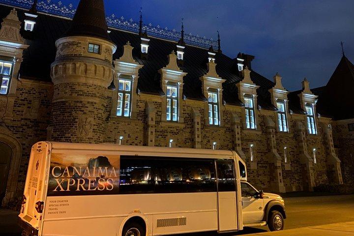 Private 23 Passenger Bus Charter with Professional Driver