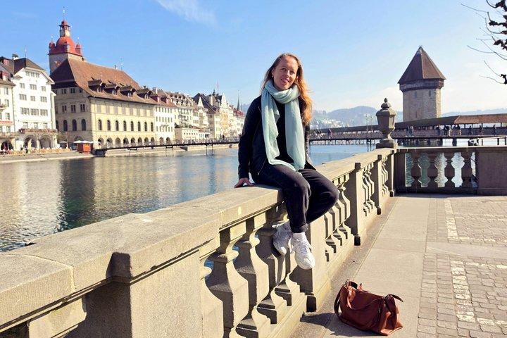 ルツェルンのハイライトとスイスチョコレートの美味しさ、季節のデザート付き