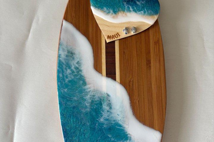自分だけのお土産を作る: マウイオーナメントアート体験