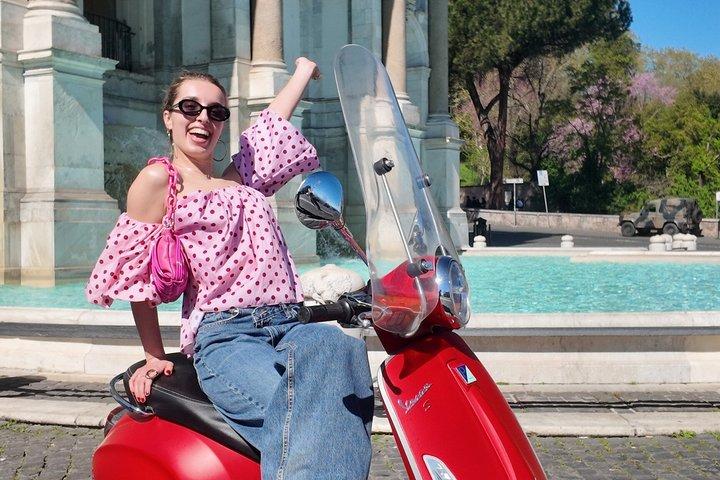 Dolce Vita Vespa Tur i Rom - Seværdigheder og Fotografering