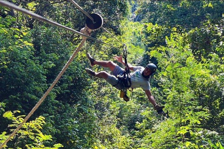Roatan 35-Minute Private Guided Canopy Zipline Tour