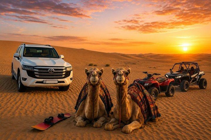 Al Madam Ghost Village & Red Dune Safari, BBQ Dinner & Live Shows