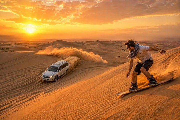 Qatar : Ökensafari med sanddynbashing och innanhav