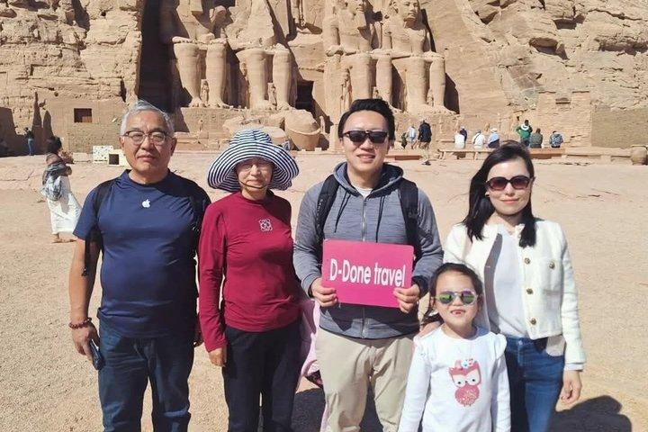 Transfert privé de Assouan à Abu Simbel