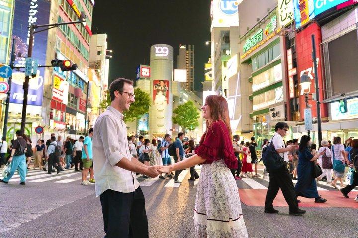 地元の東京のフォトグラファーとの東京でのフォトシュート
