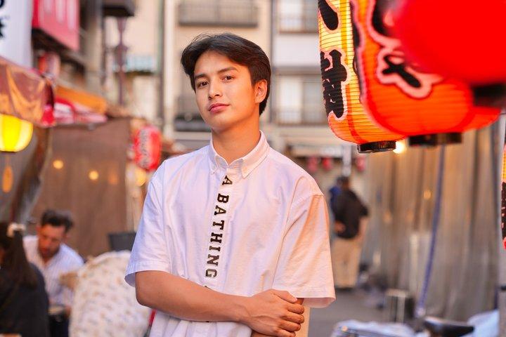地元の東京のフォトグラファーとの東京でのフォトシュート