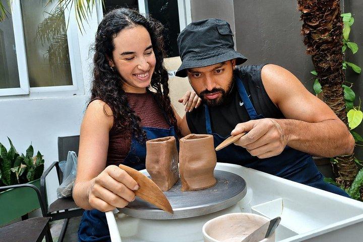 アンティグア・グアテマラ、陶芸ワークショップと創作セッション