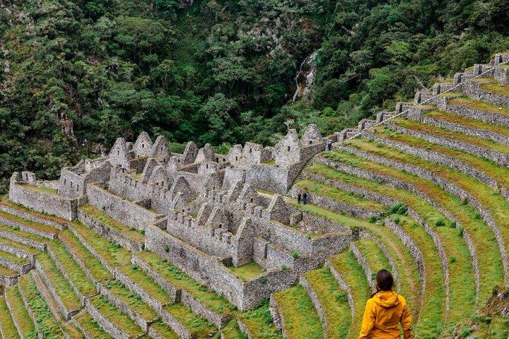2 - Dia Inca Trail para Machu Picchu com VistadomeTrain