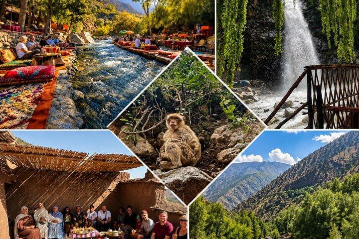 Ourika Valley :Waterfalls, Berber Villages & River sideLunch