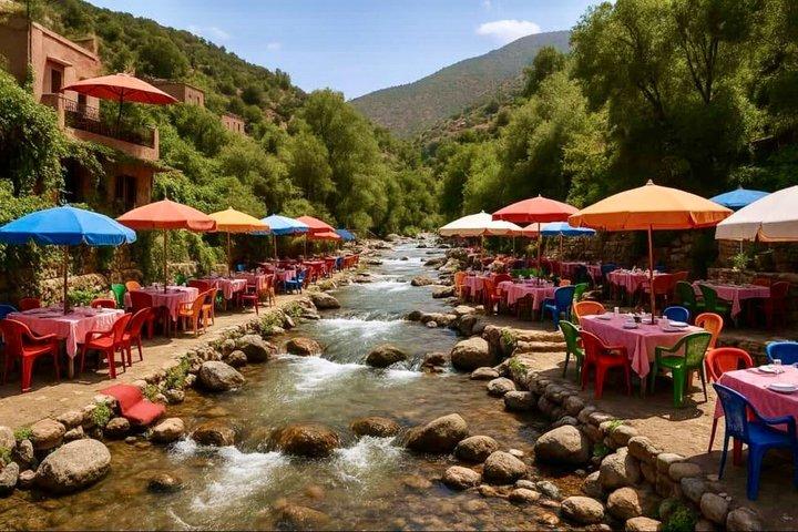 Ourika Valley :Waterfalls, Berber Villages & River sideLunch