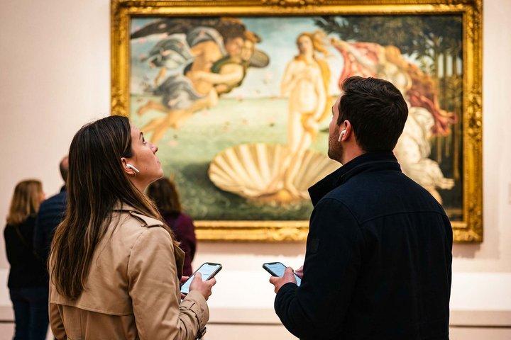 Uffizi Gallery Reserved Entry Ticket with Audio Guide App