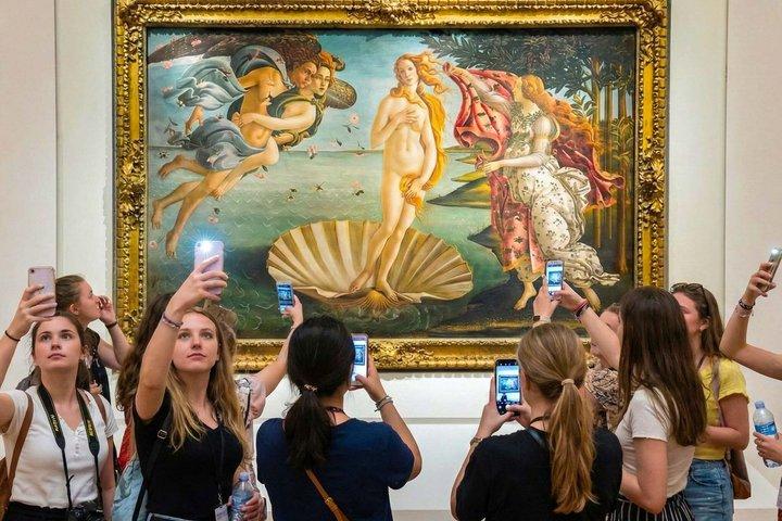 Uffizi Gallery Reserved Entry Ticket with Audio Guide App