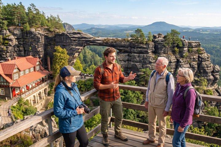 Dagstur till Böhmiska Schweiz nationalpark från Prag