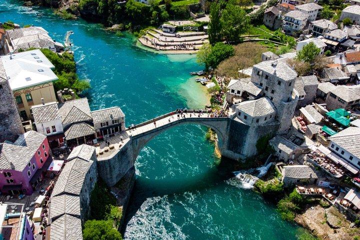 Tagesausflug von Split/Trogir/Omiš nach Mostar & Kravice