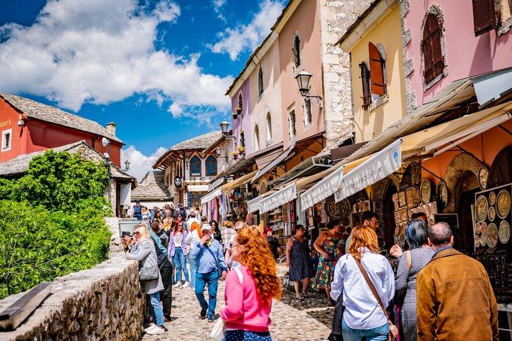 Tagesausflug von Split/Trogir/Omiš nach Mostar & Kravice
