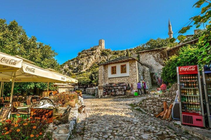 Excursão guiada de um dia a cachoeiras de Mostar e Kravice saindo de Split