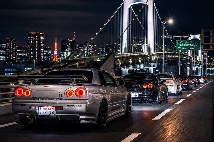 東京 JDMカーミート&大黒PAナイトツアー