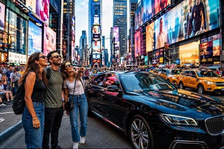 NYC Private All-in-One Sightseeing Tour med bil med hotel afhentning