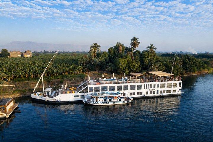 4-dages luksus Dahabiya Nile Cruise Aswan til Luxor