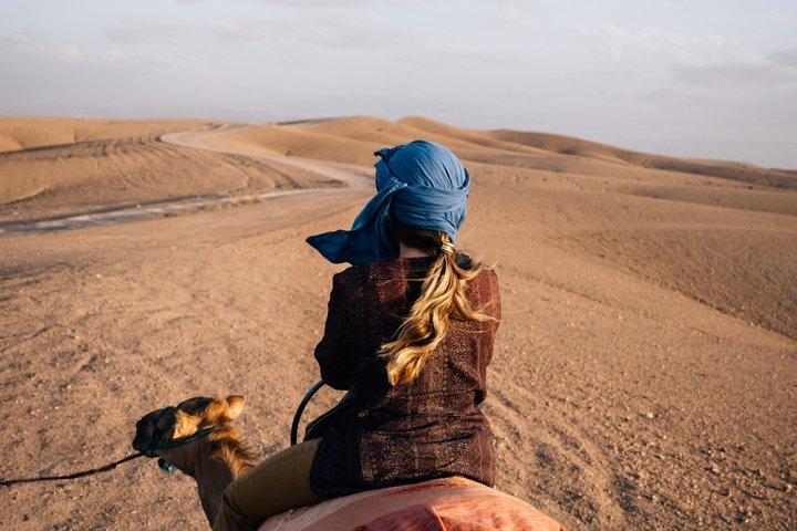 Agafay Desert Camel Ride & Dinner Show from Marrakech