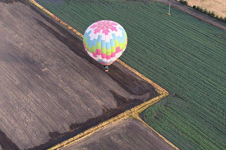 Balloon flight and pick up CDMX and Breakfast Buffet