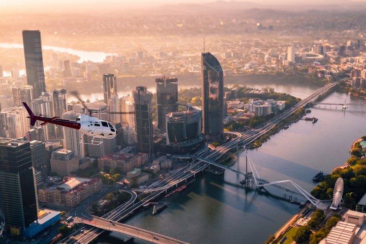 ブリスベンのプライベートヘリコプターシーニックツアー-25分