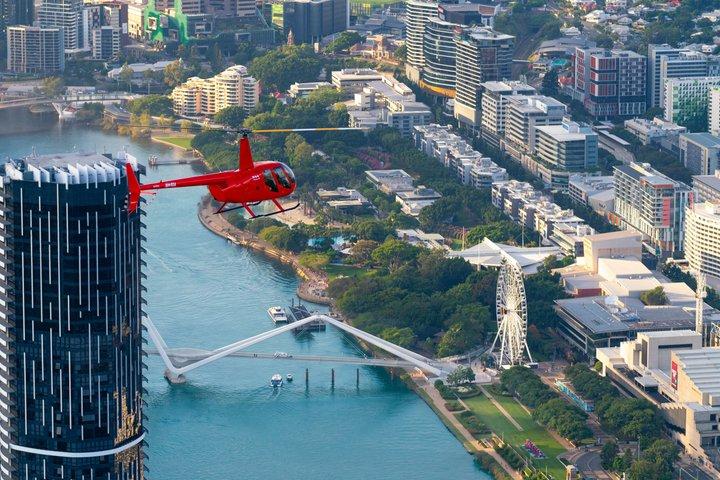 ブリスベンのプライベートヘリコプターシーニックツアー-25分