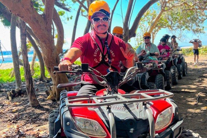 ジャングルアドベンチャーの組み合わせ：クワッドバイクと乗馬
