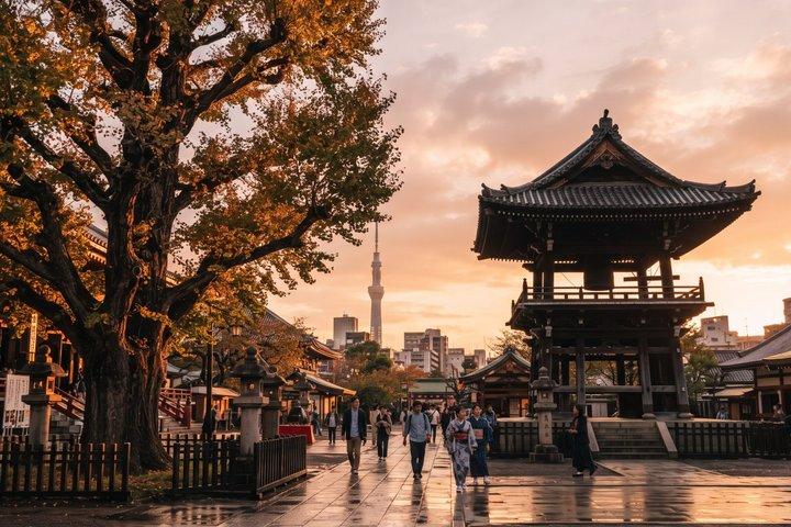 東京プライベートツアー：チームラボプラネッツ＆浅草