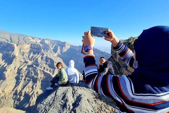 Shared Grand Canyon Balcony Hike from Muscat with Local Guide