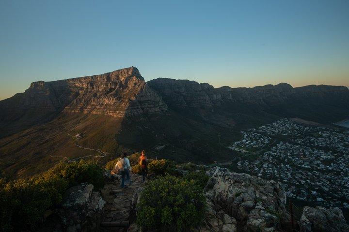 Cape Town Lions Head og Table Mountain Guidede Vandringer