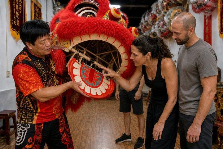 Private Guangzhou Lion Dance Workshop Dim Sum& Tai Chi Experience