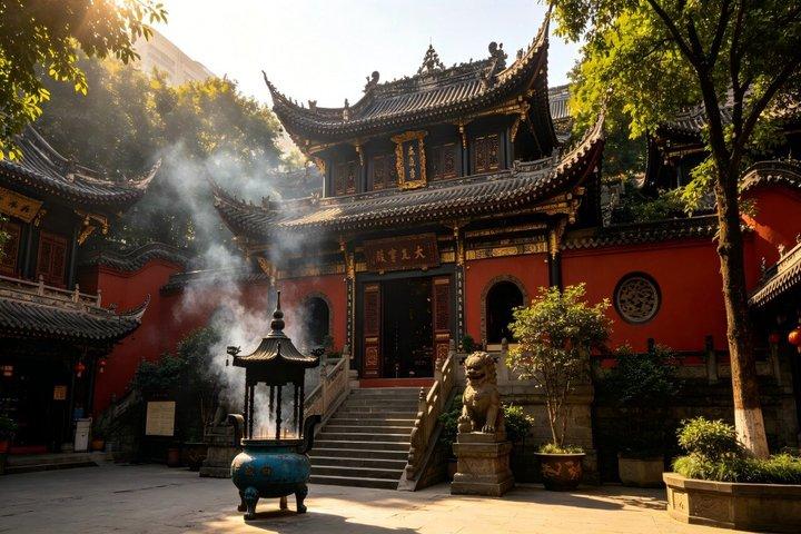 Private Chongqing Day Tour：Old Streets & Two Rivers Ferry
