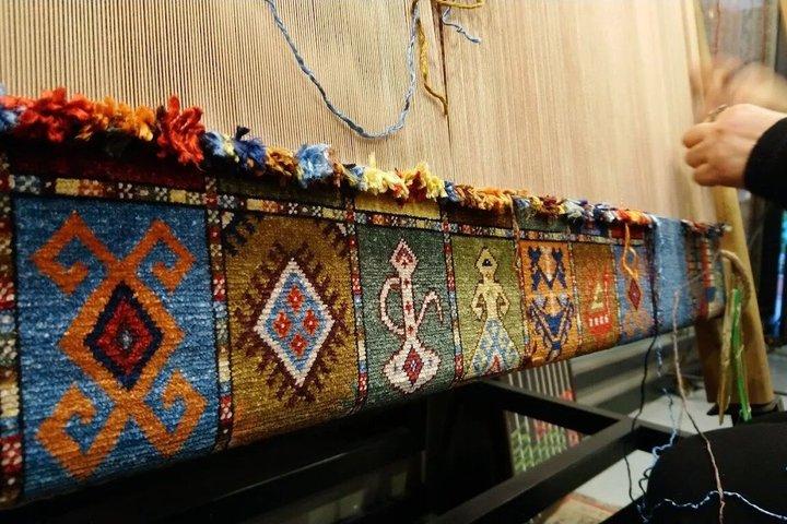 Flying carpet in Istanbul