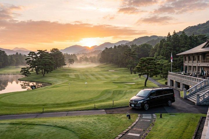 関西プライベートゴルフ日帰りツアー（ホテル送迎、ランチ付き）