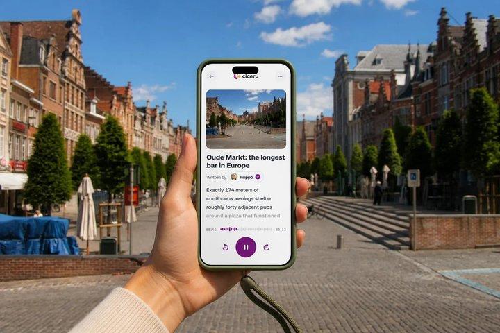 Leuven Self Guided Walking Tour to Old Town with Audio and Quiz