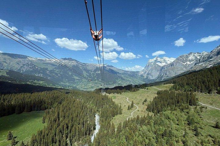 Eiger Express Gondola billet til Eigergletscher fra Grindelwald
