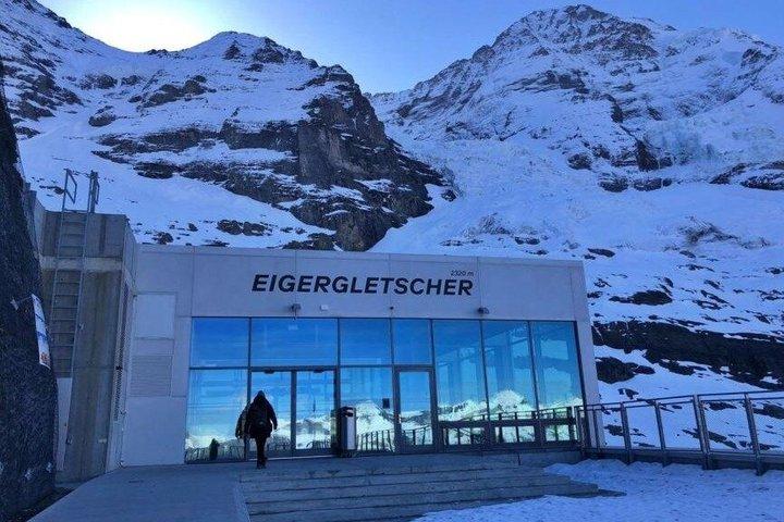 Eiger Express Gondola billet til Eigergletscher fra Grindelwald