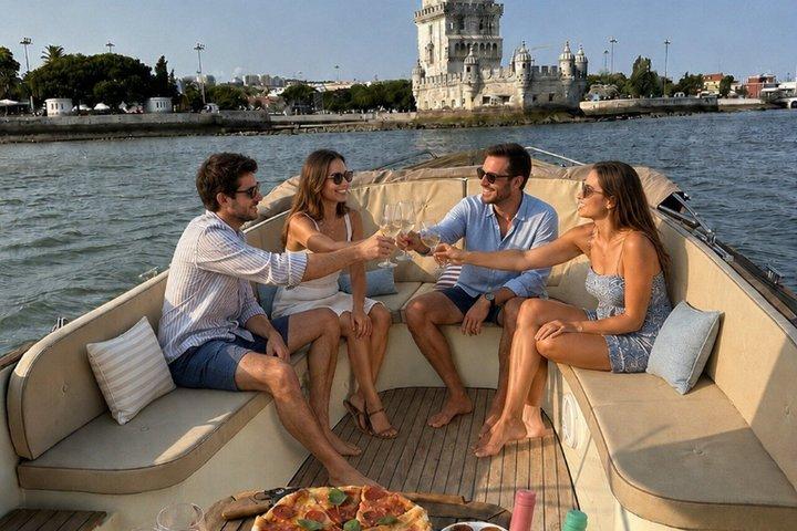 Lissabon Pizza & Sangria Escape på en mysig båtkryssning