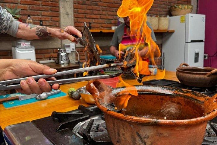 テワナを使った地峡の料理教室