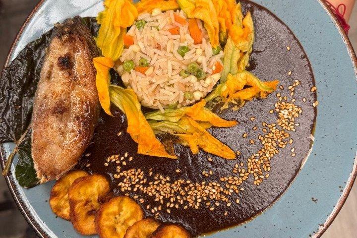 テワナを使った地峡の料理教室