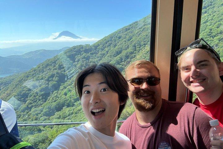 富士山＆箱根ツアー：クルーズ＆ドラムショー＆新幹線往復